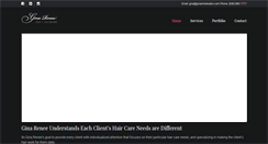 Desktop Screenshot of ginareneesalon.com
